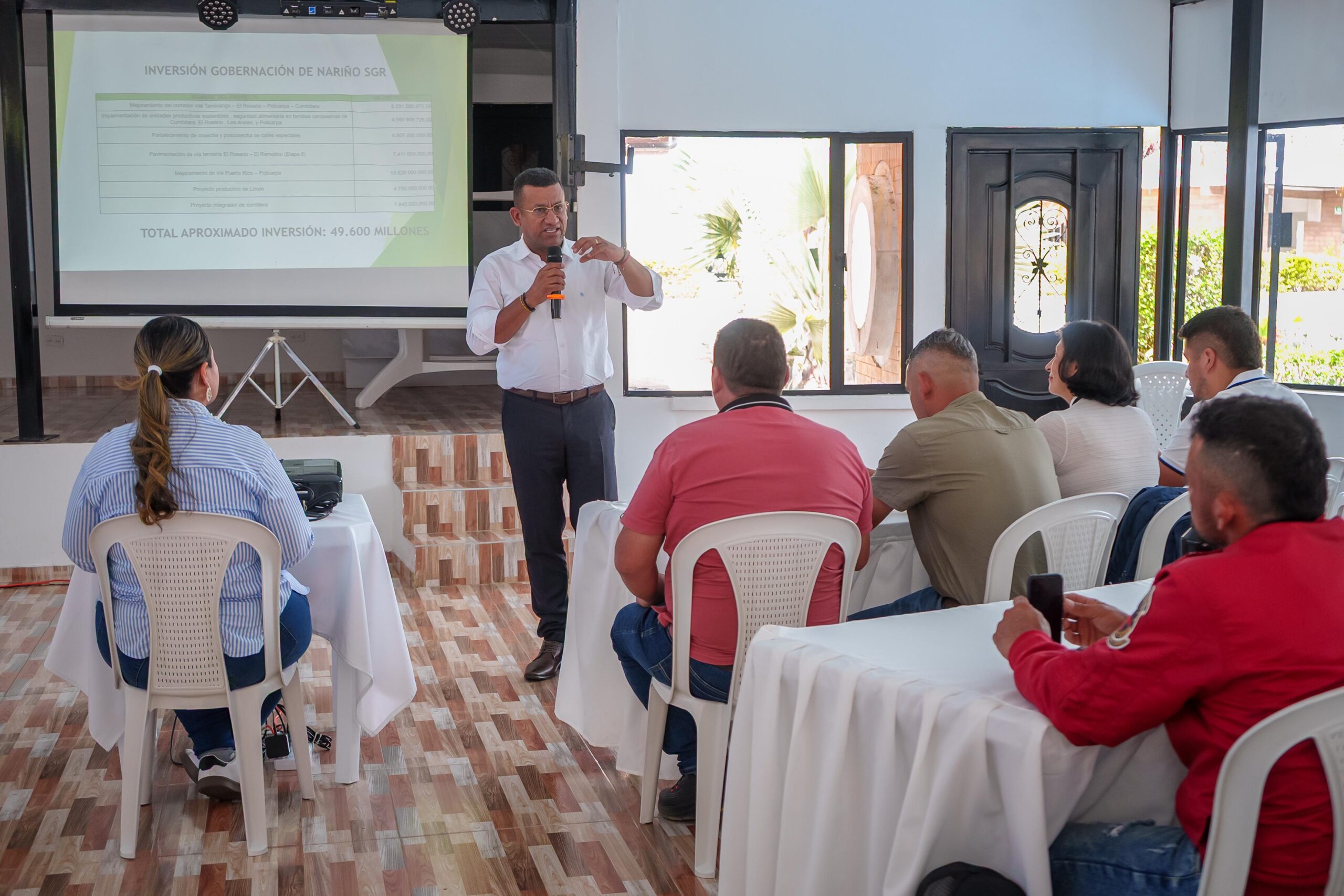 Gobernación, Agencia de Renovación del Territorio y Agencia de Desarrollo Rural presentan avances del Proyecto Integrador de la Cordillera Nariñense